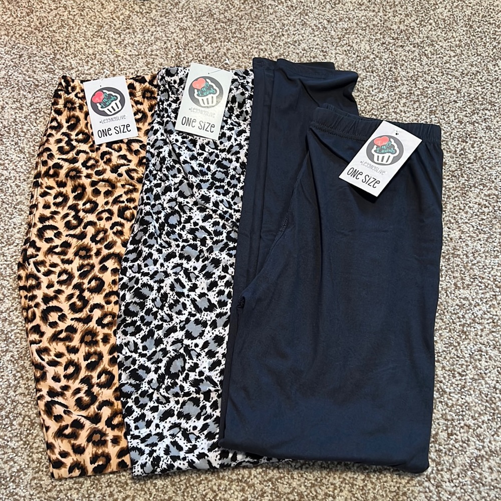Pack of 3 leggings.